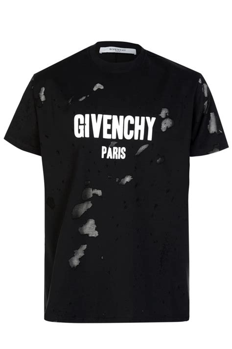 givenchy t shirt pictures|givenchy distressed t shirt.